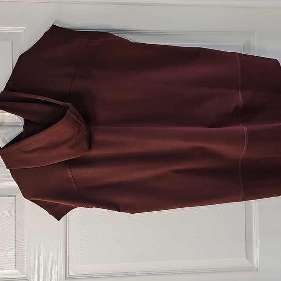 NWT ID Ideology Cap- Sleeve Hoodie Tunic Pocket Burgundy 2X - Picture 9 of 13